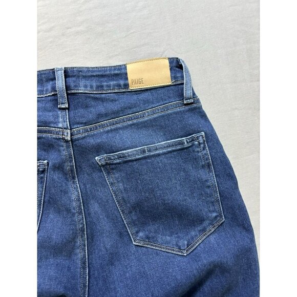 Paige Cheeky Ankle Dream Weaver Accent Jeans Women’s Sz 27 X27 - Picture 8 of 10